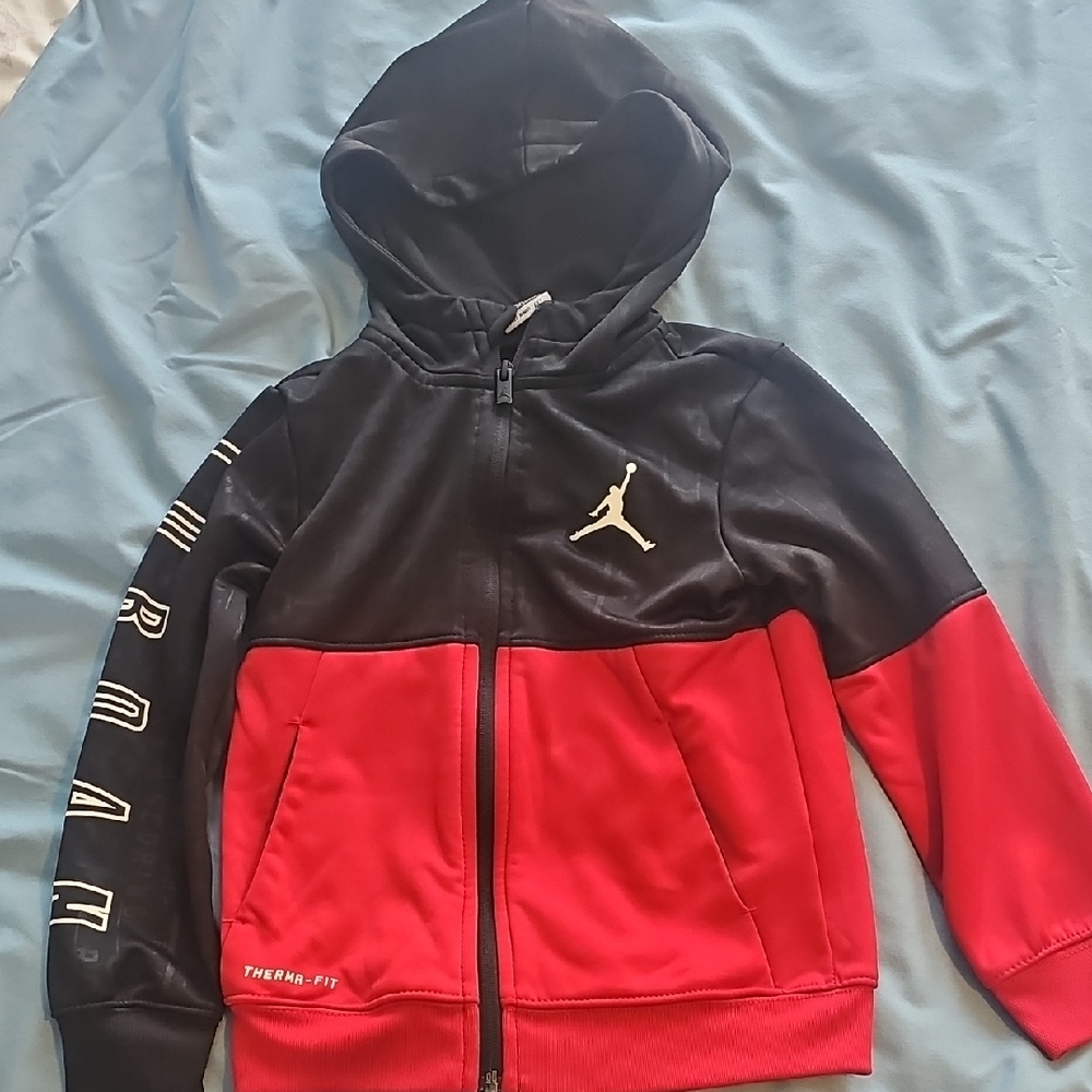 Kids Black and Red Hoodie by Jordan